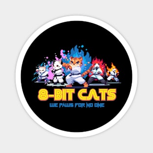 8-BIT CATS Magnet